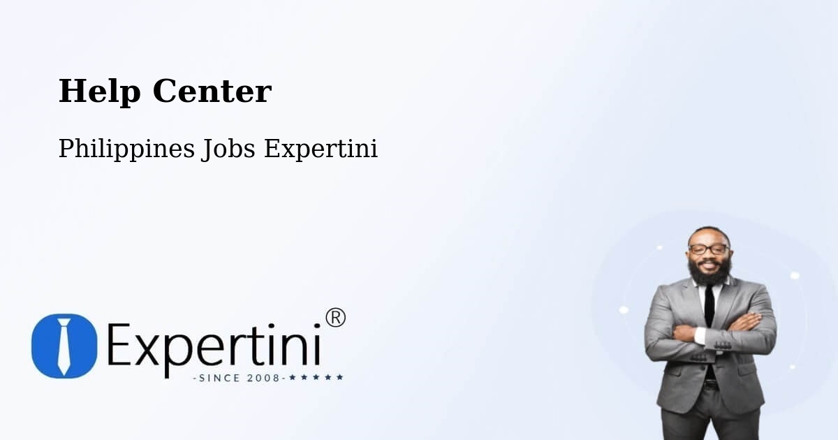 Help Center – Calapan - Philippines Jobs Expertini